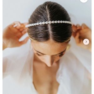 Untamed Petals Logan Pearl Headband